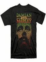 Damian Marley Jr Gong X Nas T Shirt Patience Lyrics Face unisex S
