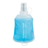 Hiking TPU Folding Water Bottle Water Bag Soft Flask Sport Water Bottle Blue Collapsible Water Bottle 500ML 250ML 150ML