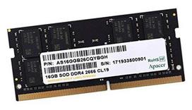 Apacer DDR4-2666 (PC4-21300) 16GB x 1 Notebook PC Memory Module (260-pin, 1.2V, CL17 ES.16G2V.GNH)