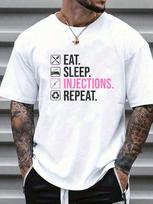 Popular For GirlsEat Sleep Injections Repeat Lip Filler Nurse Injector Unisex T-Shirt XXXL