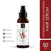 Good Vibes Plus Argano ir erškėtuogių aliejus - Minkštinantis ir blizgesio suteikiantis plaukų serumas (50 ml)