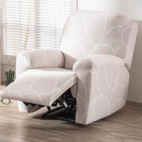 4 dalys / rinkinys Atlošiamas sofos užvalkalas svetainei Elastingas atlošas kėdės užvalkalas Baldų apsauga Lazy Boy Relax Slip Cover 1 Seater