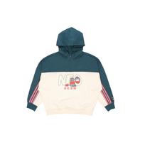 Adidas Neo Cny Series Emperors Rest Co-Branded Half-Zip Hoodie Women Tops Teal GP5753 L