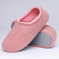 Fashion Comwarm Women's Fur Indoor Slippers Polar Fleece Flat Shoes Winter Fuzzy Slippers For Ladies Warm Cozy Shearling House Slippers 36