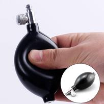 1 vnt. Pripučiamas kamuoliukas Kraujospūdžio Kaklo Traktorius Lateksinis Oro Pripūtimo Balionas Pūstuvas Siurblys Vožtuvas Sphygmomanometer Tonometer AVE