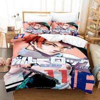 Blue Lock Bedding Set Hot Anime Duvet Cover Set with Pillowcases King Queen Twin Double Size Comforter Cover Set For Home Decor EU Single 135x200cm
