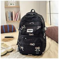 School bag new high-value college style fresh and sweet candy-colored backpack junior high school students lightweight backpack