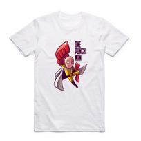 Asian Size Men Printing Japanese Anime One Punch Man T-shirt Summer O-Neck Short Sleeves Hero Saitama Oppai T-shirt HCP4074 S