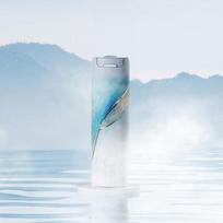 Starbucks Danqing Ink Insulated Tumbler with Pop-Up Lid