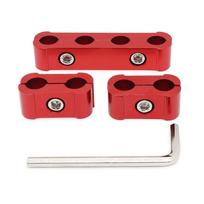 3 vnt./rinkinys Automobilio žvakės laido spaustukas 8MM/9MM/10MM Laido spaustukas-atskirtuvas Uždegimo daliklio organizatorius Elektriniai automobilio priedai