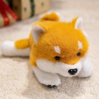30-60cm Cute Shiba Inu Dog Plush Toy Doll Soft Stuffed Animal Dog Plushie Pillow  Birthday Gift for Girls Boys Kids Home Decor 30cm