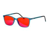 SHINU Blue Light Blocking Computer Glasses Women Red Lenses 100% Blocking for Good Sleep Orange Lenses Long Time Use