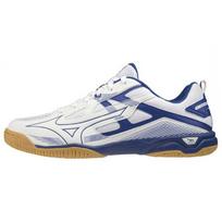 Mizuno Retro Running Shoes White Blue Unisex 81GA222027 42.5