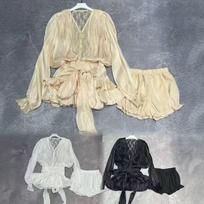 Vietnam Niche 2026 Spicy Long Sleeve Bow Puff Petite Dress Small balta