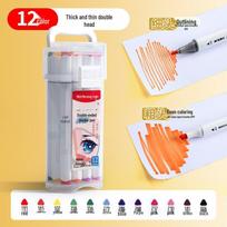 Anime Series Triangular Barrel Marker Pen - Odorless, Non-Bleeding Ink Anime Series Marker Pen