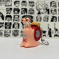 1Pc Anime One Piece Den Den Mushi Model Cartoon Luffy Sabo Ace Snail Shaped Phone Can Sound Recording Playthings Fans Gifts