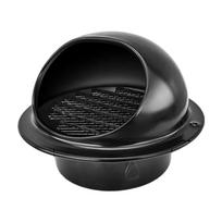 Flanges Ventilation Grille Extractors Hood Exterior Wall Exhaust Vent Outlet Round Exhaust Grille with Efficient Airflows