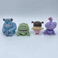 Figure Anime Monster Power Company Haha Laugh Cute Action Figure Twisted Egg Hair Big Eyes Trendy Toys Holiday Gift