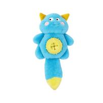 Cartoon Pet Chew Plush Toy Creative Bite-resistant Squeaky Dog Toy Wear-resistant Soft Pet Leaky Food Toy Indoor Outdoor Use