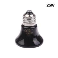 1 vnt. roplio augintinio dėžutė be šviesos, tolimojo infraraudonojo spinduliavimo keraminė šildymo lempa E27, maža mini šildymo lempa 25W 50W 75W, mini augintinio šildymo lempa