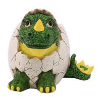 Dinosaur Shaped Flower Pot Bonsai Succulent Pot for Gift Living Room Bedroom Green