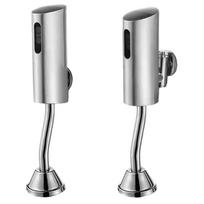 Smart Sensing Urinal Valve, Touchless Urinal Valve with Wall Mounted Wiper for Nonadjustable