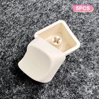 PBT Keycap MOA Profile Not Engraving Blank Cover Mechanical Keyboards Unique Character Button 5Pcs