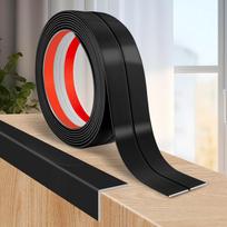 1PC 2mx4cm Wall Corner Protector Peel and Stick Wall Molding Trim Self Adhesive Wall Corner Guard Flexible PVC Corner Molding juoda