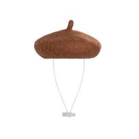 Fashion Adjustable Cat Beret Hat Adorable Cute Comfortable Pet Headwear Soft Wool Cat Sunscreen Hat Photos Sessions