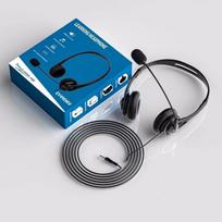 3.5mm USB Call Center Headset with Mic Volume Control Business Headphones Mute Cancelling Wired Earphones Call Headphones