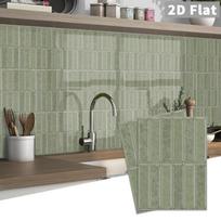 Self-adhesive tile decals, peel-and-stick tile stickers, splash-proof wall decor for kitchens and bathrooms, bedroom decor (as the picture,20pcs)