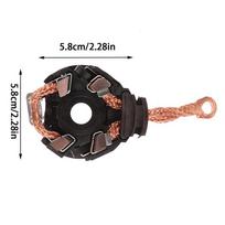 Car Starter Motor Carbon Brush Holder Assembly Universal Auto Starter Carbon Brush Bracket Replacement Parts