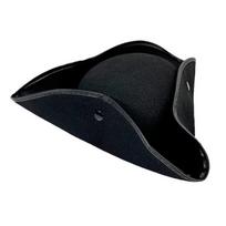 Carnival Jack Hat Cosplay Pirate Hat Stage Performance Dress Up Captain Hat Funny Party Hat Adult Tricorn Hat Men Women