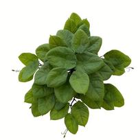 Vibrant Colors Faux Greenery Lifelike Realistic Artificial Plants Handmade 42 Leaves Simulated Green Plants Indoor Outdoor Use