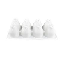 8 Cavity Rose Mousse Cake Mold Bud Shapes Non-stick Silicone Cake Moulds Resuable Easy Demold Chocolate Mold Kitchen Bakeware balta