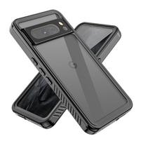 For Google Pixel 8 & 8 Pro Case Waterproof,Built-in Lens & Screen Protector [360°Full Body Protection] Full-Body Heavy Duty Case for Pixel 8 juoda
