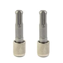 2pcs 60.6*10mm SDS Socket Adapter 1/4 Hex Shank Screwdriver Holder Drill Adapter Converter Power Tools Accesssories