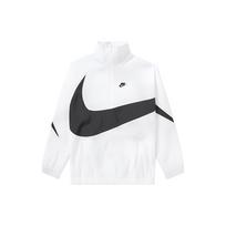 Nike Swoosh Half-Zip Jacket 'White Black' Men's AJ2696-100 L