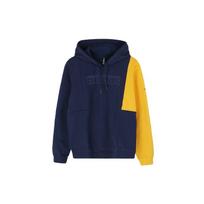 adidas neo Contrasting Colors Loose Sports Pullover Navy Blue Men's EI4358 L