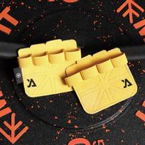 Men's Four-Finger Grip Strength Gloves: Anti-Slip Palm & Wrist Protectors for Deadlift & Barbell Small