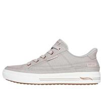 Skechers Arch Fit Arcade - See Ya There Canvas Comfortable Fashion Trendy Casual Low-Top Sneakers Women sneakers Beige 177197-TPE 36