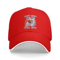 Trippi Troppi Cat Sun Baseball Cap  Summer yk Funny Trucker Hat For Women Unisex Kpop Rock Snapback Cap One Size
