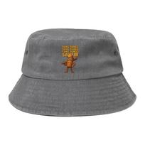 Harajuku Tung Tung Sahur Meme Italian Brainrot Bucket Hat Unisex Women Foldable Outdoor  Fishing Caps Summer Travel Headwear One Size