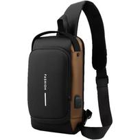 Sleek Ctrast Multi-Color Sling Bag Multi-Pocket Adjustable-Strap Lightweight for Daily Commute Casual Stylish Bag