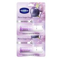 Vaseline Classic Caring Brightening Lip Balm vynuogių violetinė spalva