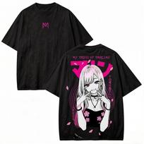 benber vintage Anime Girlfriend Vintage Shirt Otaku Shirt Gift for Anime Lovers Fashionable Couple Outfit Suitable for Both Men and Women S