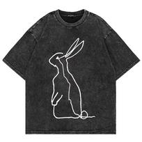 benber vintage Cotton Vintage Washed Sofia Isella Im Camera Dogs Dinner T Shirt MenWomen Bunny The Glow Acid Wash Tees Shirts S