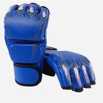 1 Pair Pu Boxing Gloves Half Finger Sandbag Taekwondo Muay Thai Gloves Professional Boxing Training Equipment