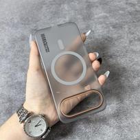 For Honor Magic8 Pro Air Case Simple Transparent Anti-slip Lens Magnetic PC Cover For Honor Magic 8 Air Shockproof Funda Honor Magic8 Pro Air