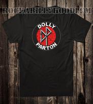 Retro Novelty Tee T Shirt Funny Punk Rock Goth Dolly Parton Dead Kennedys Parody M